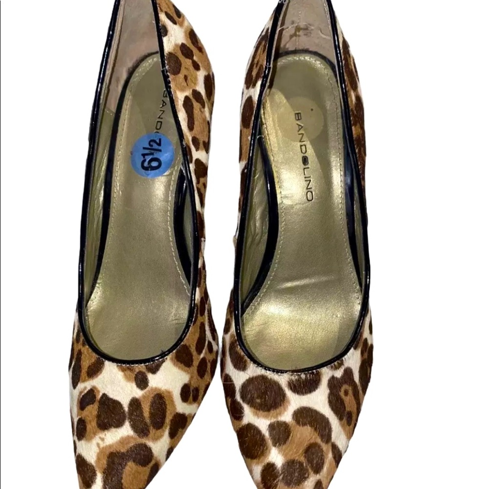 Bandolino Leopard Pumps Size 6.5